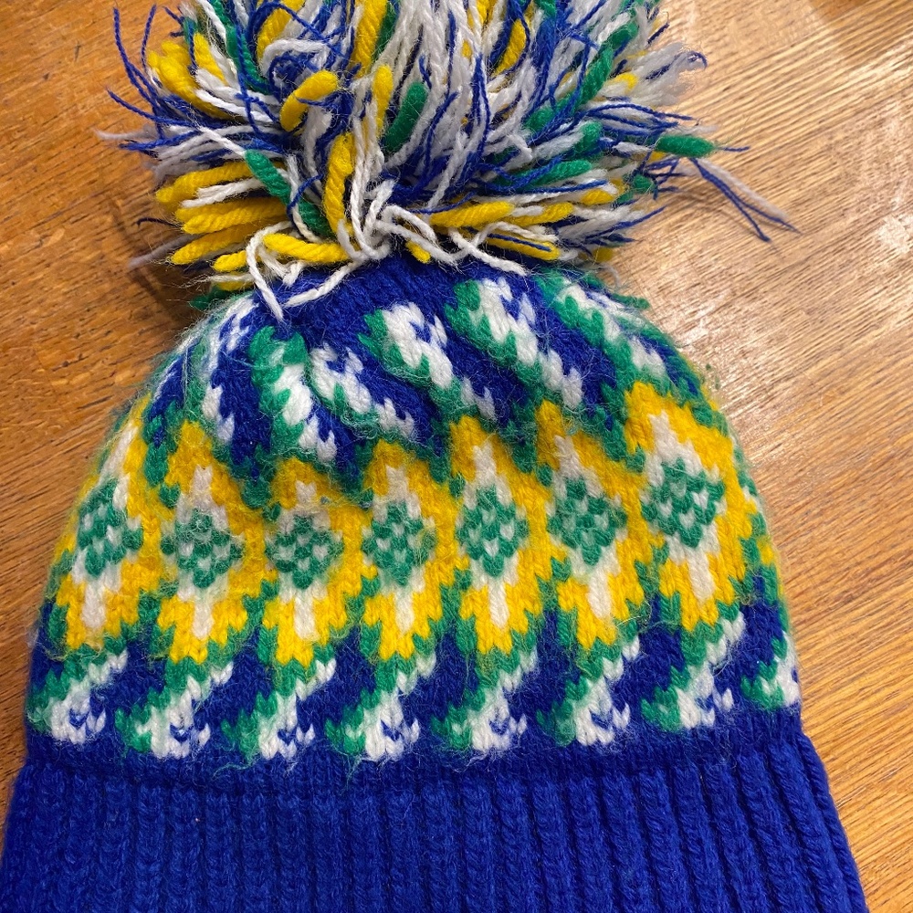 Vintage Pom Pom Hat Late 70’s